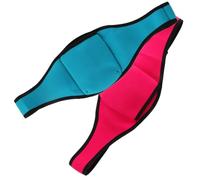 HOODANCOS Fitness Mikrofontasche Stabile Mikrofon Hüfttasche 2 Stück aus Polyester mit Verstellbarem Gürtel für Fitness Training und Fitnesskurse Geeignet für Verschiedene Personen