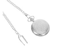 HOODANCOS Klassische Taschenuhr Handaufzug mit Kunstvoll Graviertem Deckel Legierungsmaterial und Vielseitigem Klappdeckel Design für Herren und Damen bei Casual Anlässen