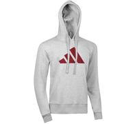 Hoodie ADIDAS PERFORMANCE "Perfo Script Graphic Hoody" Gr. L, grau, Sweatshirts, Herren, L, Obermaterial: 100% Baumwolle, Hoodie (68762709-L) grau