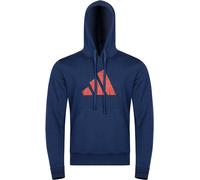 adidas Hoodie Community Perfo Script - aus 100% nachhaltiger Baumwolle - blau