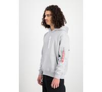 Alpha Industries Herren Alpha Puff Print Hoodie