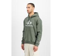 Alpha Industries - Basic Hoody - Sweatshirt - Dark Olive M
