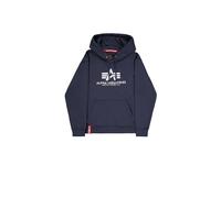 Alpha Industries Basic Hoodie, blau, Größe S für Männer