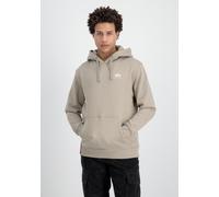 Hoodie ALPHA INDUSTRIES "Basic SL Hoodie", Herren, Gr. M, beige (vintage sand), Obermaterial: 80% Baumwolle, 20% Polyester, regular fit, Sweatshirts Hoodie (18118751-M) vintage sand