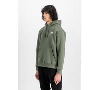 Alpha Industries Kapuzenpullover Basic Small Logo – Herren – Dark Olive – Gr. S