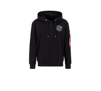 Alpha Industries Herren Hoodie Dark Side black/reflective S