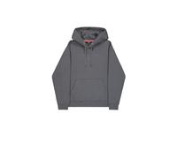 Hoodie ALPHA INDUSTRIES "DTM Alpha Hoodie", Herren, Gr. XL, grauschwarz, Obermaterial: 80% Baumwolle, 20% Polyester, regular fit, Sweatshirts Hoodie (79173224-XL) grauschwarz
