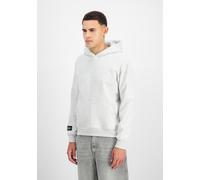 Alpha Industries - Label Backprint Hoodie - Sweatshirt - Pastel Grey L