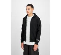 Alpha Industries Herren Zip Hoodie Label Back Print black 3XL