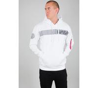 Alpha Industries NASA RS Hoodie, weiss, Größe S