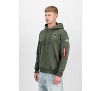 Alpha Industries Space Shuttle Hoodie Größe M Grün