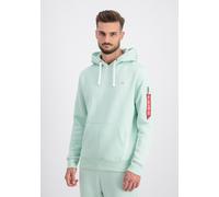 Alpha Industries Unisex EMB Hoody Kapuzensweat für Herren Mint