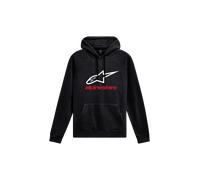 Hoodie Alpinestars Always V3 Schwarz/Weiß/RotM Schwarz,Weiß,Rot