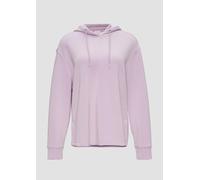 Hoodie aus Scuba im Relaxed Fit 36 lila