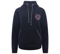 Hoodie BARFUSS AM MEER Zwillinsgherz Navy in fünf Größen S
