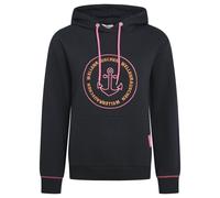 Hoodie Beatrice Wellenrauschen Zwillingsherz Navy - in fünf Größen - Größe S