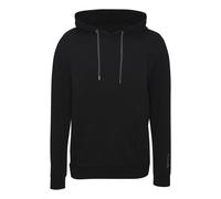 Hoodie BENCH. LOUNGEWEAR, Herren, Gr. 44/46 (S), schwarz, Sweatware, Obermaterial: 60% Baumwolle, 40% Polyester, unifarben, Basic, bequem hüftbedeckend, Rundhals, Rippbündchen, Sweatshirts Hoodie, Lan