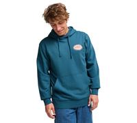 Hoodie BILLABONG "Foundation", Herren, Gr. L, real teal, Obermaterial: 55% Walkfrottier, 25% Walkfrottier, 20% Microfaser;, Sweatshirts Hoodie (67997209-L) real teal