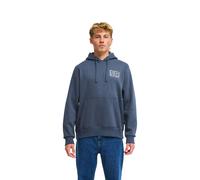 Hoodie BILLABONG "Foundation", Herren, Gr. XL, blau (ombre blau), Obermaterial: 55% Baumwolle, 25% Baumwolle, 20% Polyester., Sweatshirts Hoodie (26016347-XL) ombre blau