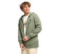 Hoodie BILLABONG "Foundation", Herren, Gr. XS, moss grün, Obermaterial: 55% Walkfrottier, 25% Walkfrottier, 20% Microfaser;, Sweatshirts Hoodie (43905721-XS) moss grün