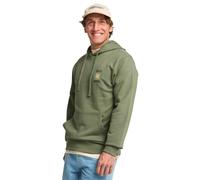 Hoodie BILLABONG "Foundation", Herren, Gr. XXL, moss grün, Obermaterial: 55% Walkfrottier, 25% Walkfrottier, 20% Microfaser;, Sweatshirts Hoodie (99932203-XXL) moss grün