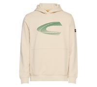 Hoodie CAMEL ACTIVE, Herren, Gr. XL, beige (oatmeal), Sweatware, Obermaterial: 67% Baumwolle, 33% Polyester, bedruckt, regular fit taillenbedeckt, Rippbündchen, Sweatshirts Hoodie, mit Logo Print (286