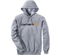 Hoodie CARHARTT "Bekleidung Logo Sweatshirt", Herren, Gr. XXL, grau (erdgrau), Obermaterial: 70% Baumwolle CO. 30% Polyester PES., Sweatshirts Hoodie (61614702-XXL) erdgrau