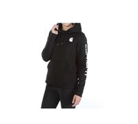 Hoodie CARHARTT "Clarksburg Sweatshirt", Damen, Gr. XL, schwarz, Obermaterial: 55% Baumwolle CO. 45% Polyester PES., Sweatshirts Hoodie (63131950-XL) schwarz