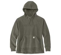 Hoodie CARHARTT "Fleece", Herren, Gr. S, grün (oliv), Obermaterial: 55% Baumwolle CO. 45% Polyester PES., Sweatshirts Hoodie (12360949-S) oliv