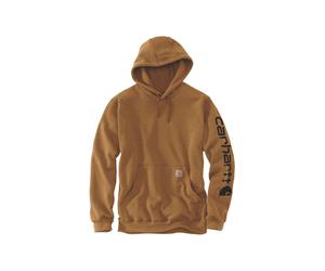 Hoodie CARHARTT "Kaputzensweatshirt", Herren, Gr. M, braun, Obermaterial: 50% Baumwolle CO. 50% Polyester PES., Sweatshirts Hoodie (34261854-M) braun