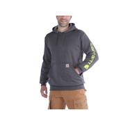 Carhartt Iconic K288 Logo Sweatshirt, grau, Größe 2XL für Männer