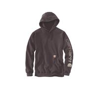 Hoodie CARHARTT "Sweatshirt", Herren, Gr. M, braun (dunkelbraun), Obermaterial: 70% Baumwolle CO. 30% Polyester PES., Sweatshirts Hoodie (85921911-M) dunkelbraun