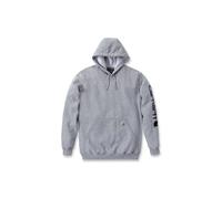 Hoodie CARHARTT "Sweatshirt", Herren, Gr. XXL, grau (hellgrau), Obermaterial: 70% Baumwolle CO. 30% Polyester PES., Sweatshirts Hoodie (50028316-XXL) hellgrau