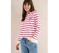 Cecil Damen Sweatshirt mit Kapuze und Chestprint