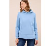 CECIL Damen 3016854 Garment Dyed Hoodie, Light Sky Blue, Small