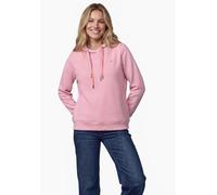 Hoodie CECIL, Damen, Gr. XXL (46), rosa (mellow rose), Sweatware, Oberstoff: 54% Polyester, 46% Baumwolle, unifarben, comfort fit, ohne Ausschnitt, Bündchen, Sweatshirts Hoodie, im soften Baumwoll-Mix