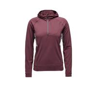 Hoodie Damen Black Diamond Alpenglow Pro Rot M