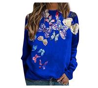 Hoodie Damen Cat Ear Langarm Bluse Katze spielt EIN Spiel Katze spielt EIN Spiel Kapuzenpullover Große Größen Loose Tshirt Longshirt Tier Cosplay Kapuze Oberteil Pullover Hemd mit Seitentasche