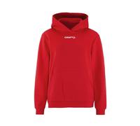 Craft Kapuzenpullover Community 2.0 Logo Hoodie (athletische Passform) rot Damen, Größe S