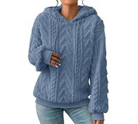 Hoodie Damen Festliche Mode Pullover Bordeaux Poncho Leichte Sommerjacken Für Pulli Hellblau Blau Kinder Velour Batwing Lustige Weihnachtspulli Sweatshirt Jacke Hoher Kragen Oberteile Langarm