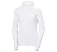 Helly Hansen Damen Outdoor Sweatshirt Frau W Lifa Active Solen Hoodie Weiß Xl
