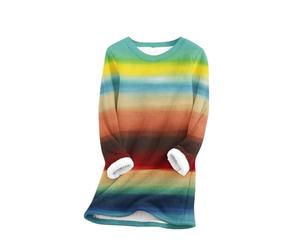 Hoodie Damen Lässige Pullover Leoparden Bluse Shirt Sommer Locker Weihnachtspullover Aus Baumwolle Strickjacke Teenager Maedchen Trend Sport Tshirt Puffärmel Pulli Uebergroesse Blouses for Women