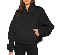 Hoodie Damen - Lange Kapuzen Sweatshirts in Übergröße Klassische Pullover Sport Gym Athletic Sweatshirt Lässiger Kapuzenpullover Sport Style Ideal für Alltag und Outdoor