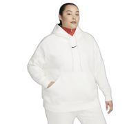 Hoodie Damen Nike Phoenix Fleece Beige 3X