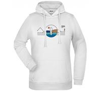 Hoodie Damen PADDLEBOARDING WHITE Baumwolle - Größe: S