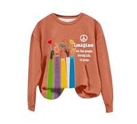 Hoodie Damen Pullover Hellblau Damenpullover Langarm Sommer T-Shirt Oversize Baumwolle Beheizbarer Pulli Strickjacke Mädchen 152 Schwarzes Gym Sweatshirt Shirt Rauchblau Rückenprint Duenne Jacke