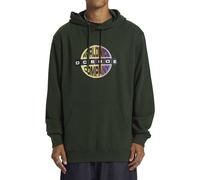 Hoodie DC SHOES "Core", Herren, Gr. XS, grün (mountain view), Obermaterial: 55% Walkfrottier, 25% Walkfrottier, 20% Microfaser;, Sweatshirts Hoodie (14774025-XS)