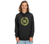 Kapuzensweatshirt DC SHOES "DC Corpo Raglan", Herren, Gr. M, schwarz, 55% Baumwolle, 25% Baumwolle, 20% Polyester, Sweatshirts (32632361-M) schwarz