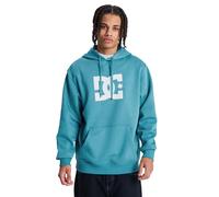 Hoodie DC SHOES "DC Star", Herren, Gr. L, storm blau, Obermaterial: 55% Walkfrottier, 25% Walkfrottier, 20% Microfaser;, Sweatshirts Hoodie (53374927-L) storm blau