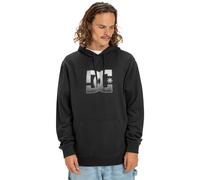 Hoodie DC SHOES "DC Star Reflective", Herren, Gr. L, schwarz, Obermaterial: 55% Walkfrottier, 25% Walkfrottier, 20% Microfaser;, Sweatshirts Hoodie (25304013-L)